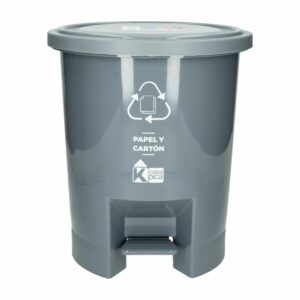 Tacho De Basura Desechos Papel Y Cartón Con Tapa CASA PICA 10 Litros