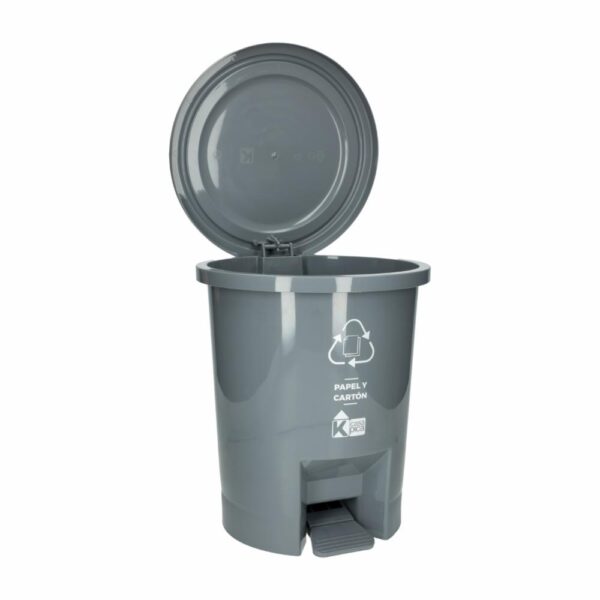 Tacho De Basura Desechos Papel Y Cartón Con Tapa CASA PICA 10 Litros - Imagen 2