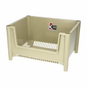 Legumbrera Matiz Beige CASA PICA 30 X 23 X 17 Cm