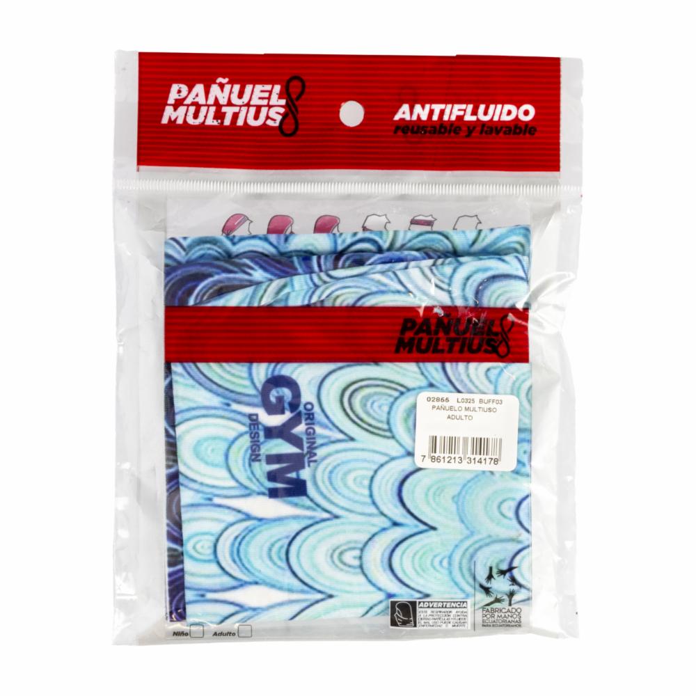 Pañuelo Tubular Multiusos Multi Uso Adulto GYM Grande - Imagen 2