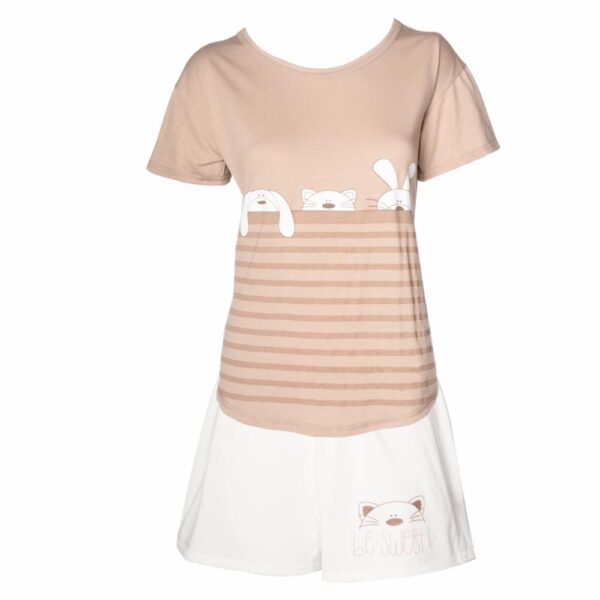 Pijama 2 Piezas Camiseta Y Short BAMBOLOO - Imagen 7