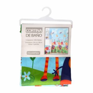 Cortina De Baño Safari MODERTEX 180 X 180 Cm