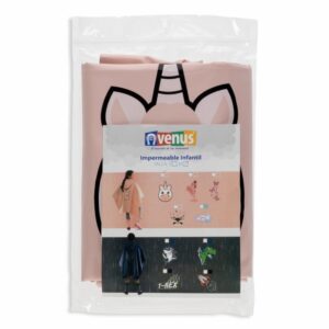 Capa Impermeable Diseño Chipers Rosado VENUS