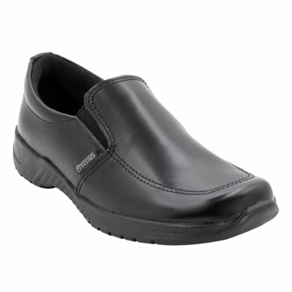 Zapato Escolar Negro Mocasín De Cuero Diseño Thiago VENUS - Imagen 16
