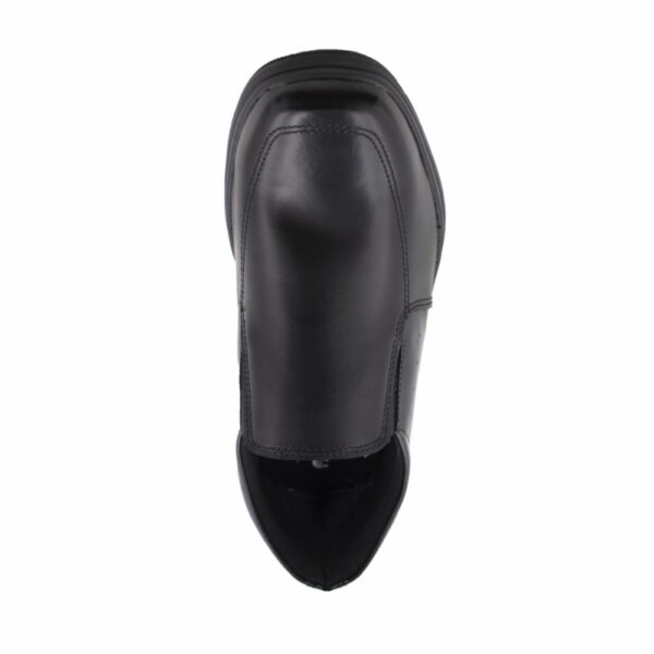 Zapato Escolar Negro Mocasín De Cuero Diseño Carlos VENUS - Imagen 10