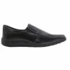 Zapato Escolar Negro Mocasín De Cuero Diseño Carlos VENUS - Imagen 12