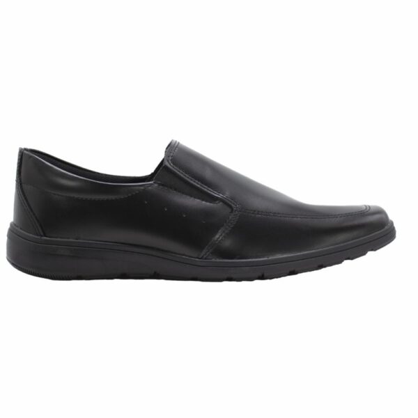 Zapato Escolar Negro Mocasín De Cuero Diseño Carlos VENUS - Imagen 12