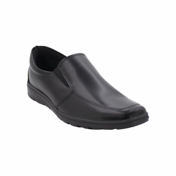 Zapato Escolar Negro Mocasín De Cuero Diseño Carlos VENUS - Imagen 13
