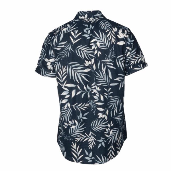 Camisa Manga Corta Clásica Estampado BLUE - Imagen 2