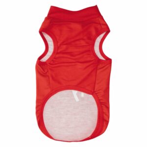 Camiseta Para Perro Rescued Tank Rojo GUAU DOG FASHION Talla Extra Pequeño