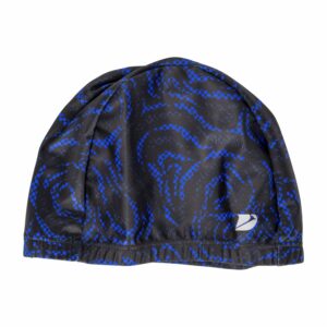 Gorro De Baño Print Caba Negro NAUDER Licra