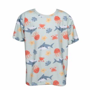 Camiseta Manga Corta Diseño Print Ocean MGX KIDS