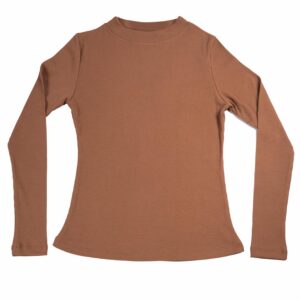 Camiseta Cuello Halter con Manga Larga MGX BASIC
