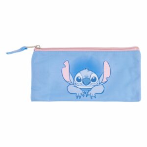 Lapicera Escolar Sencilla Diseño Lilo Y Stitch DISNEY 20X14X1 CM