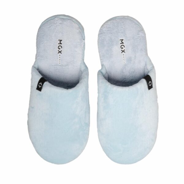 Pantuflas Peluche Celeste MGX BASIC - Imagen 7