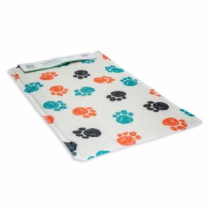 Alfombra Para Arenero Diseño Huellitas BETOVEN 25x15 Cm