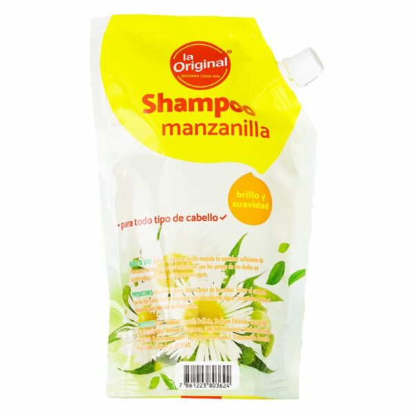 Shampoo Para Cabello De Manzanilla LA ORIGINAL 500 Ml - Imagen 2