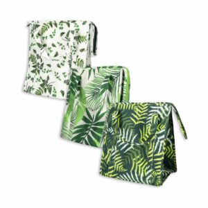 Bolsa Térmica Diseño Hojas SUPERMAXI 39X33X25 Cm