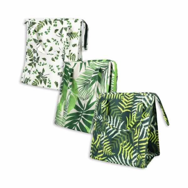 Bolsa Térmica Diseño Hojas SUPERMAXI 39X33X25 Cm