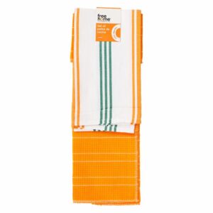 Set De Limpiones Quianti Galleta Naranja FREE HOME 2 Piezas