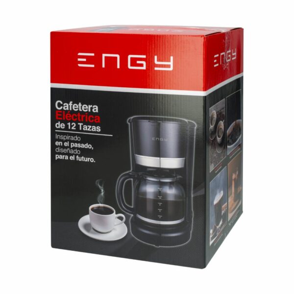 Cafetera Filtro Cónico DIS-09101004B ENGY 12 Tazas - Imagen 4