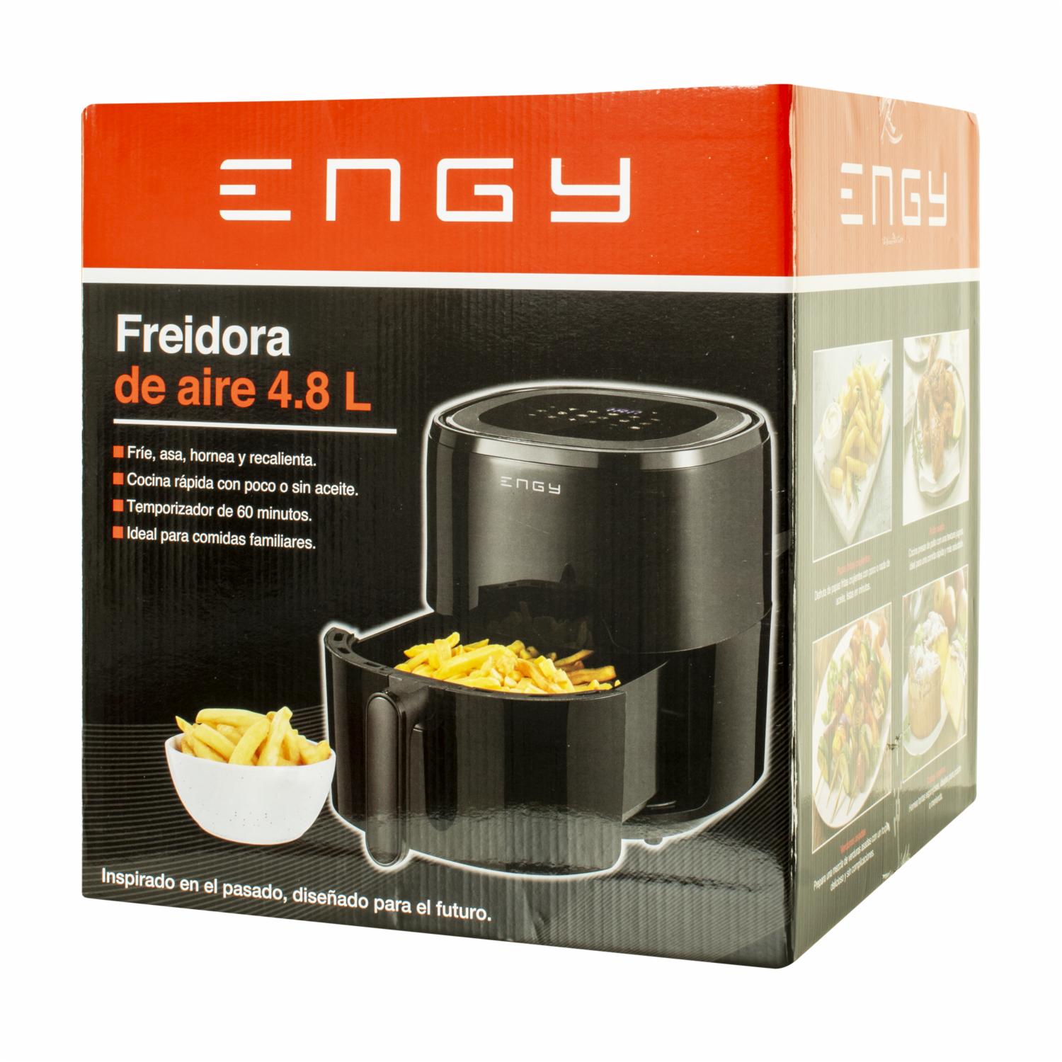 Air Fryer Temporizador De 60 Minutos DIS-09203001B ENGY 4.8 Litros - Imagen 3