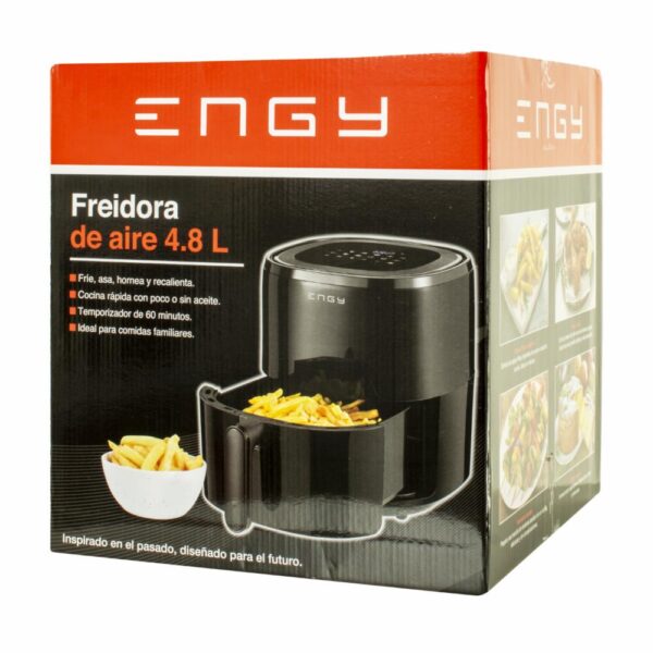 Air Fryer Temporizador De 60 Minutos DIS-09203001B ENGY 4.8 Litros - Imagen 2
