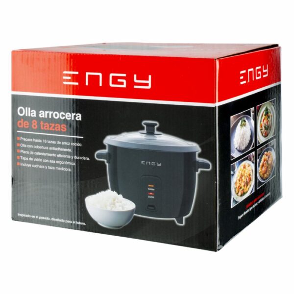Olla Arrocera Negra  DIS-09020001B ENGY 1.5 Litros - Imagen 5