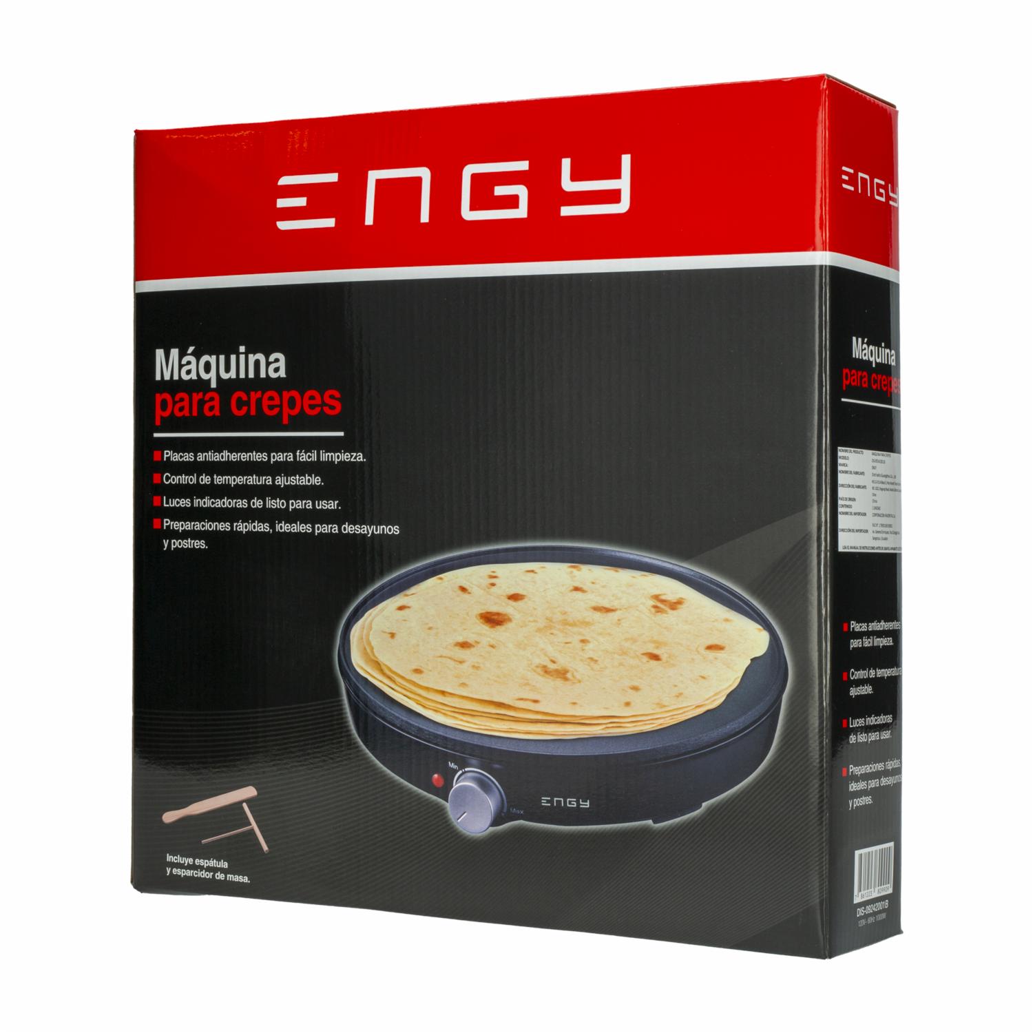 Crepera Temperatura Regulable ENGY DIS-09242001B - Imagen 4