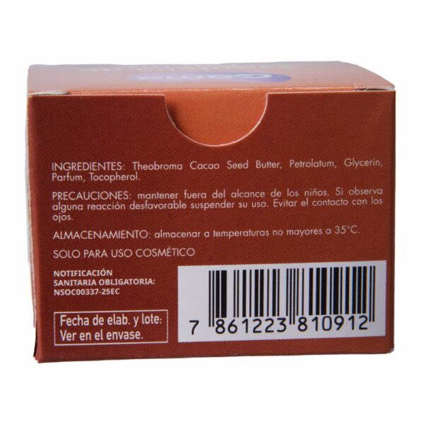 Mantéca De Cacao Hidrata Y Suaviza GAMA 50 G - Imagen 2