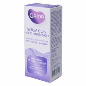 Sérum Facial Antiedad Con Ácido Hialurónico Para Día Y Noche GAMA 30 Ml