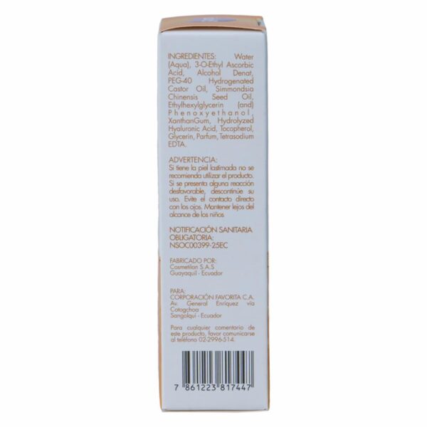 Sérum Facial Antiedad Con Vitamina C Para Día Y Noche GAMA 30 Ml - Imagen 2