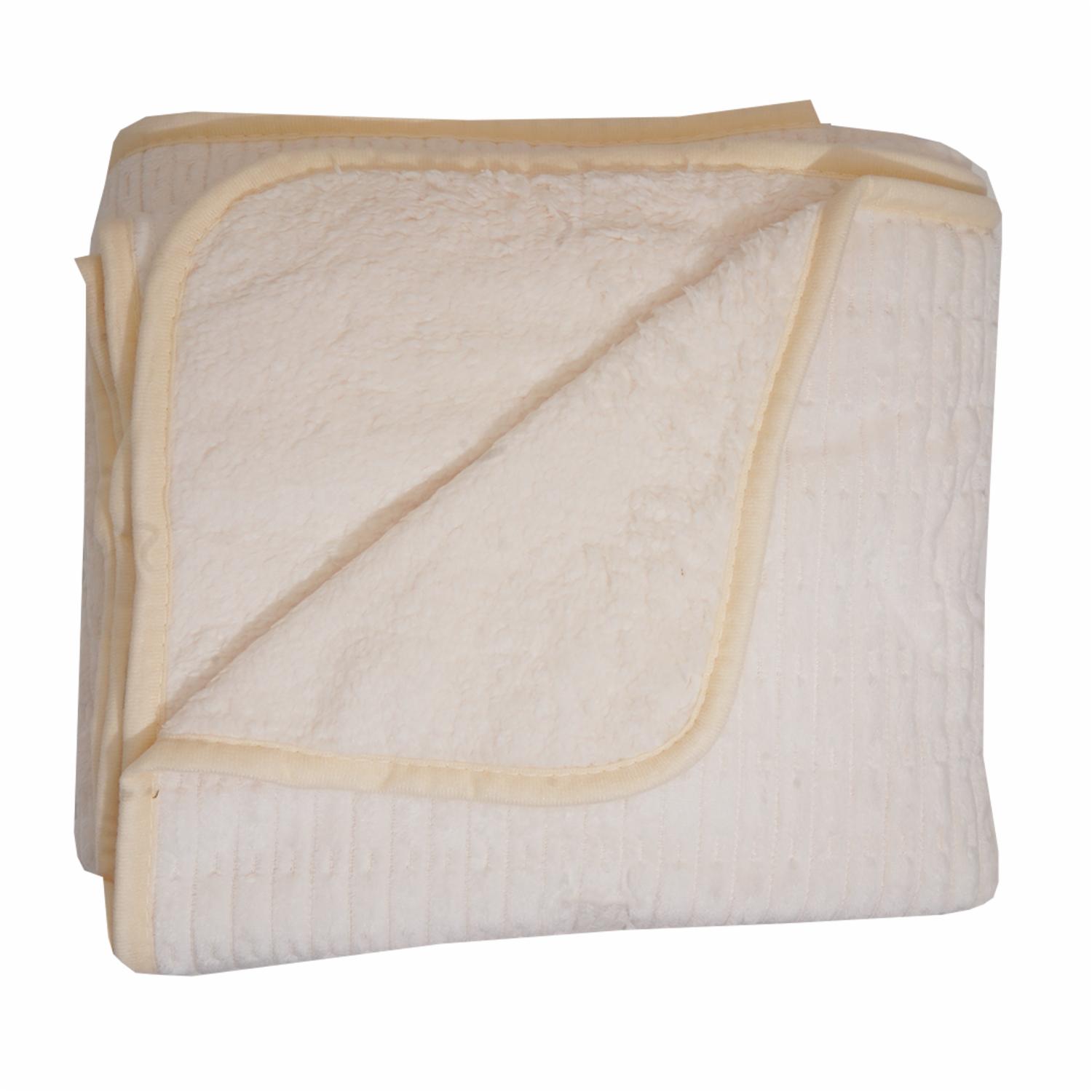 Cobija Sherpa Textura Beige CASAMIGA 2 Plazas - Imagen 2