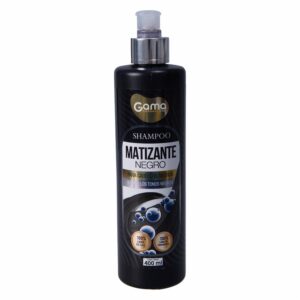 Shampoo Para Cabello Matizante Negro Para Cabellos Negros GAMA 400 Ml