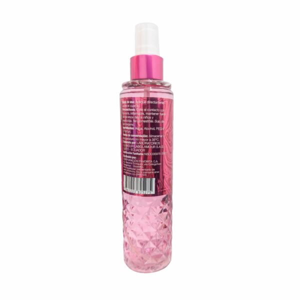 Splash Corporal Para Dama Fragancia Floral Amber Romance GAMA 236 Ml - Imagen 2