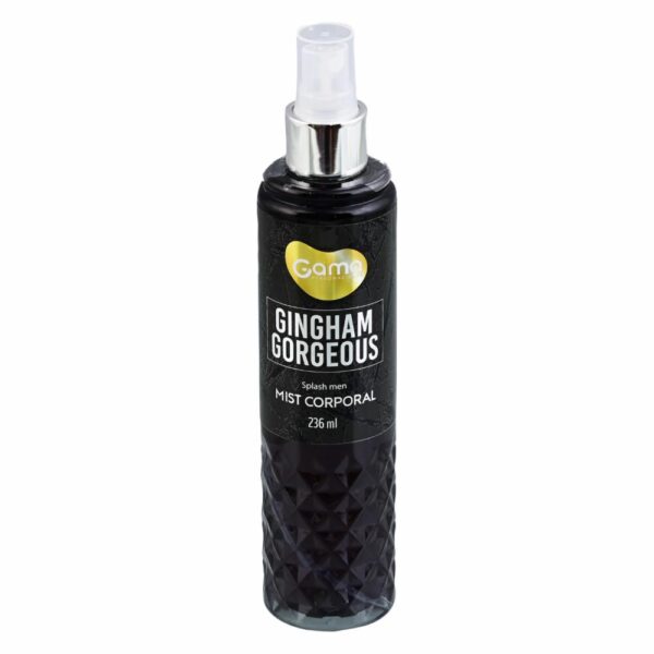 Splash Corporal Para Caballero Fragancia Dulce Amaderada Gingham Gorgeus GAMA 236 Ml