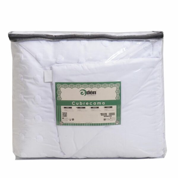 Cubrecama Nime White Dots EDEN