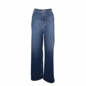 Pantalón Jean Basta Ancha Sin Costura BLACK POINT