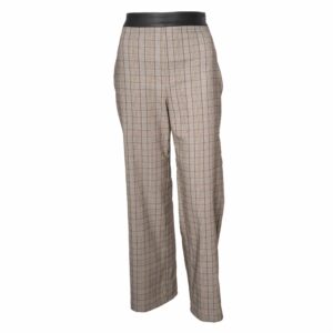 Pantalón Pretina De Cuerina Basta Recta TREND & STYLE