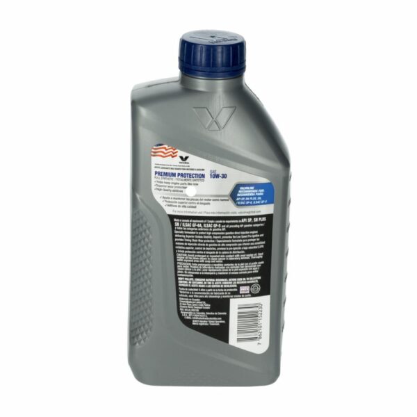 Aceite Automotriz Premium Protección Synthetic 10W30 VALVOLINE 450 Ml - Imagen 2