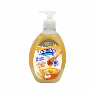 Jabón Líquido Extracto De Caléndula Avena Y Miel ISABELLA 400 Ml
