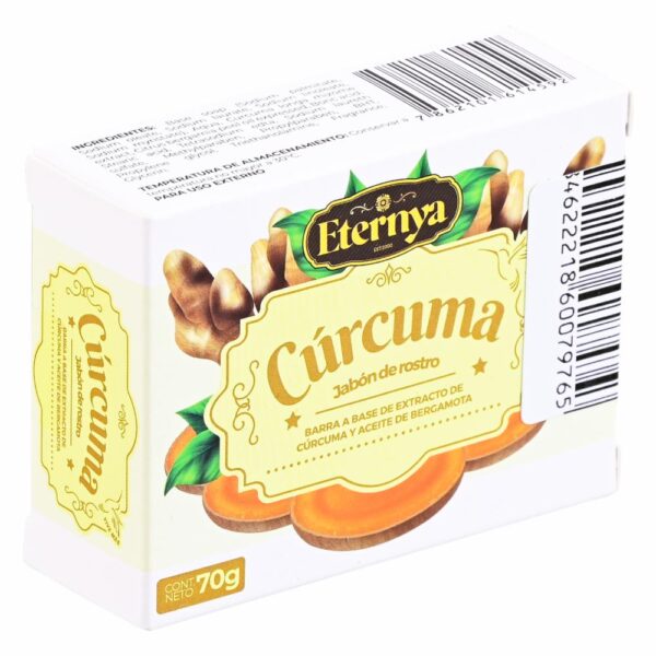 Jabón Facial De Cúrcuma ETERNYA 70 G