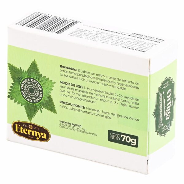 Jabón Facial De Ortiga ETERNYA 70 G - Imagen 2