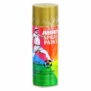Pintura En Spray Dorado ABRO 400 Ml