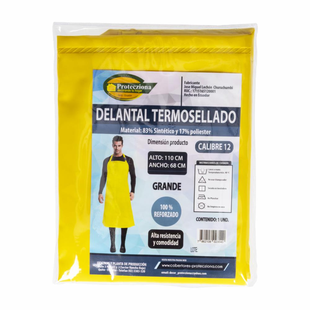 Delantal Termosellado Grande (110 Cm X PROTECZIONA Unidad - Imagen 2