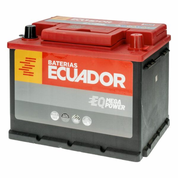 Batería Para Auto E5 Mega Power BATERIAS ECUADOR 55 MP - Imagen 2