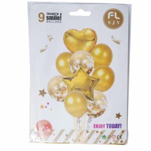 Bouquet De Globos Dorado COLOR TOYS Unidad