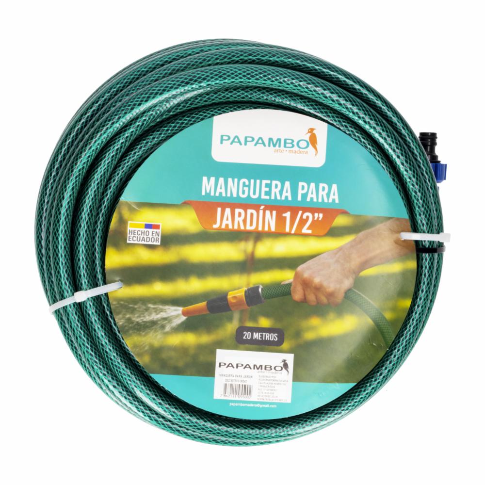 Manguera Para Jardín PAPAMBO 20 Metros - Imagen 2