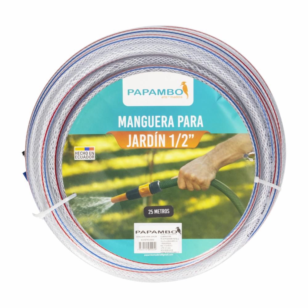 Manguera Para Jardin De 25 Metros PAPAMBO Unidad - Imagen 2