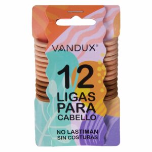 Ligas Para Cabello Sin Costuras VANDUX 12 Piezas
